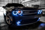 Oracle Dodge Challenger 08-14 LED Fog Halo Kit - Blue