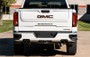 Corsa 19-23 GMC Sierra 1500 Cat-Back Dual Rear Exit with Twin 4in Black Powder Coat Pro-Series Tips