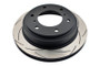 DBA 05-09 Subaru Outback Rear Slotted Street Series Rotor