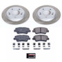 Power Stop 20-22 Kia Forte Rear Semi-Coated Rotor Kit