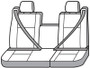 Covercraft 01-03 Ford F150 Carhartt SeatSaver Custom Front Row Seat Covers - Gravel
