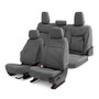 Covercraft 22-24 Chevrolet Silverado Endura PrecisionFit Front Row Seat Covers - Silver/Silver