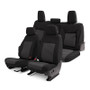 Covercraft 19-24 Nissan Altima Endura PrecisionFit Custom Front Row Seat Covers - Black/Charcoal