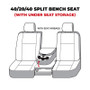 Covercraft 13-16 Dodge Ram Waterproof Polyester SeatSaver Custom Front Row Seat Covers - Taupe