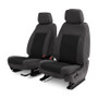 Covercraft 23-24 Ford Super Duty Endura PrecisionFit Custom Front Row Seat Covers - Charcoal/Black