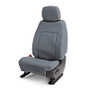 Covercraft 21-24 Ford F150/ Leatherette PrecisionFit Custom Second Row Seat Covers - Med Grey