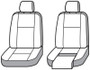 Covercraft 19-24 Subaru Ascent Carhartt PrecisionFit Custom Front Row Seat Covers - Gravel