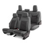 Covercraft 12-18 Dodge Ram Endura PrecisionFit Custom Front Row Seat Covers - Silver/Charcoal