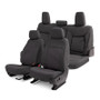 Covercraft 21-24 Ford Bronco Endura PrecisionFit Custom Front Row Seat Covers - Charcoal/Charcoal