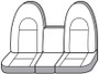 Covercraft 02-10 Ford F250 Carhartt PrecisionFit Front Row Seat Covers - Gravel