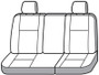 Covercraft 19-24 Dodge Ram 1500 Carhartt PrecisionFit Custom Second Row Seat Covers - Gravel