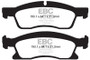 EBC 13-18 Dodge Durango 5.7L Extra Duty Front Brake Pads