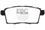 EBC 07-08 Mazda CX-9 3.5L Greenstuff Rear Brake Pads
