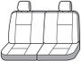 Covercraft 1996-02 Toyota 4Runner Carhartt Super Dux SeatSaver Custom Second Row Seat Covers - Black