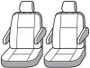 Covercraft 21-24 Toyota Sienna Carhartt SeatSaver Custom Second Row Seat Covers - Brown