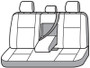 Covercraft 21-24 Ford Bronco Carhartt SeatSaver Custom Second Row Seat Covers - Gravel