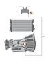 Fleece Performance 01-05 GM 2500/3500 Duramax Replacement Transmission Line (LB7/LLY) - Short Line
