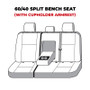 Covercraft 22-23 Toyota Tundra Carhartt Super Dux SeatSaver Custom Second Row Seat Covers - Black