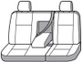 Covercraft 16-24 Nissan Titan Carhartt PrecisionFit Custom Second Row Seat Covers - Gravel