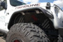 Fishbone Offroad 2018+ Jeep Wrangler JL/JLU/2020+ Gladiator JT Alum Front Fender Flares - Black