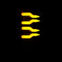 AlphaRex 94-01 Dodge Ram 1500/2500/3500 LUXX-Series LED Tail Lights - Black
