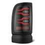 AlphaRex 94-01 Dodge Ram 1500/2500/3500 LUXX-Series LED Tail Lights - Black/Red
