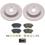 Power Stop 20-22 Toyota Highlander Rear Z17 Coated Brake Kit