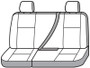 Covercraft 11-16 Ford F250 Carhartt PrecisionFit Custom Second Row Seat Covers - Gravel