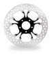 Performance Machine Disc/Carr 11.5 Gatlin Front - Black Ano