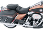 Mustang 08-21 Harley Electra Glide, Rd Glide, Rd King, Str Glide Tour Pass Seat w/Studs - Black