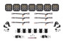 Diode Dynamics SS5 Pro Universal CrossLink 7-Pod Lightbar - White Driving