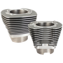 S&S Cycle 07-16 BT 4-1/8in Bore Cylinder Set For 124in & 124in Dish - Stone Gray