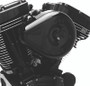 S&S Cycle 2017+ M8 Models Stealth Air Cleaner Kit w/ Black Teardrop Cover