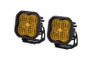 Diode Dynamics SS3 Pro ABL - Yellow Flood Standard (Pair)