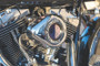 S&S Cycle 08-16 Touring/16-17 Softail Models Stealth Air Stinger Kit w/ Chrome Teardrop