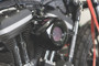 S&S Cycle 2007+ XL Models Stealth Air Stinger Kit w/ Gloss Black Teardrop