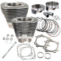 S&S Cycle 07-16 BT 124in Standard Compression 4-1/8in Big Bore Kit - Stone Gray