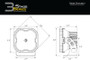 Diode Dynamics SS3 Max ABL - Yellow SAE Fog Standard (Single)