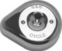 S&S Cycle Stealth Applications Teardrop Air Cleaner Cover - Chrome