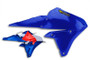 Cycra 14-19 Yamaha WR250F-450F/YZ250-450FX Powerflow Radiator Shrouds - OEM Blue