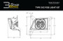 Diode Dynamics SS3 Sport Type SV2 Kit ABL - White SAE Fog