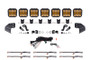 Diode Dynamics Bronco SS5 Sport CrossLink Windshield - Yellow Combo Lightbar Kit