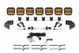 Diode Dynamics Bronco SS5 Pro CrossLink Windshield - Yellow Combo Lightbar Kit