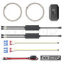 XK Glow 2x90mm - RGB Switchback Halo Million Color XKCHROME Smartphone App Controlled Kit