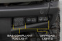 Diode Dynamics 21-Up Ford Bronco Stage Series Fog Pocket Kit - White Max
