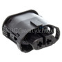 NAMZ V-Twin VROD Models OEM Headlight Connector w/Wire Seals & Terminals - Black (HD 72449-01)