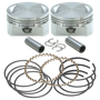 S&S Cycle 84-99 BT 3-1/2in Standard Bore Forged Stroker Piston Kit