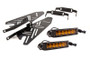 Diode Dynamics 17-19 Ford Raptor SS Fog Kit SS 6.0 In - Amber Driving