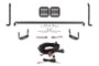 Diode Dynamics 14-23 Toyota 4Runner SS5 Stealth Grille LED 2-Pod Kit - Pro White Combo