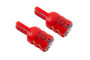 Diode Dynamics 194 LED Bulb HP5 LED - Red Short (Pair)